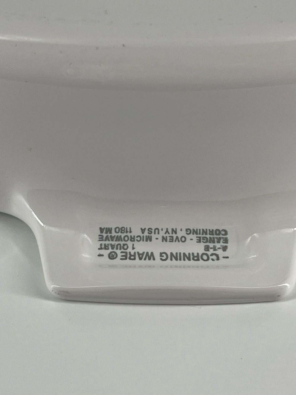 Corningware A-1-B “L’Echalote” Spice of Life 1 Qt Casserole Dish w/ Glass Lid - Picture 3 of 4